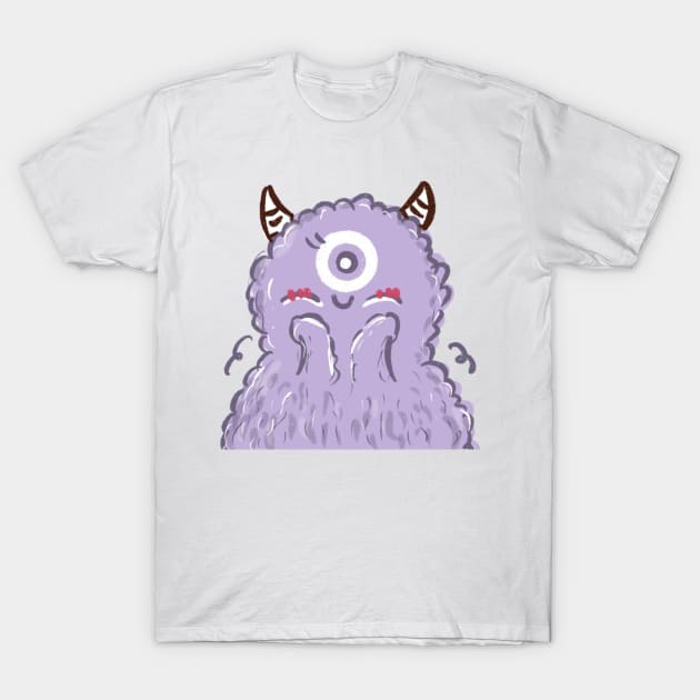 Cute Monster T-Shirt by gmnglx